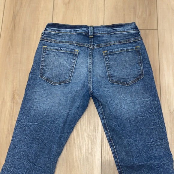 EUC Girls Gymboree Size 10 Distressed Girlfriend Style Denim Jeans - Picture 12 of 14